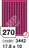 Samolepicí etikety Rayfilm Office - fluo růžová, 300 archů, 17,8 x 10 mm