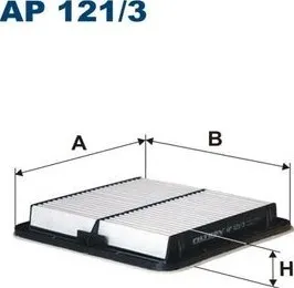 Vzduchový filtr Filtr vzduchový FILTRON (FI AP121/3) SUBARU