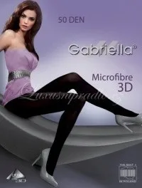 Dámské punčochy Punčochové kalhoty Gabriella Microfibre 3D 50 den
