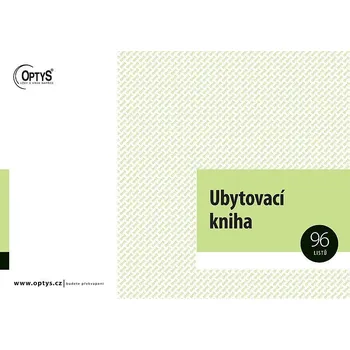 Optys OP1272 ubytovací kniha A4 96 listů Tiskopis Optys OP1272 ubytovací kniha A4 96 listů