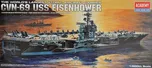 Academy USS CVN-69 Eisenhower - 1:800