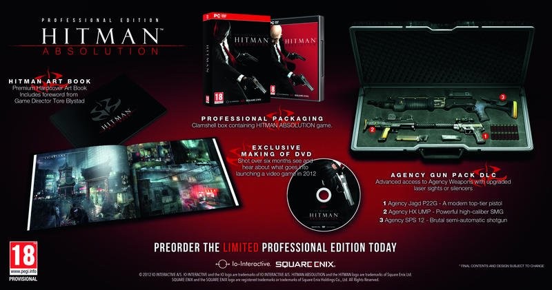 Hitman Absolution Professional Hitman: Absolution Professional Edition PC - Zbozi.cz