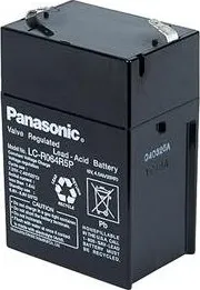 Záložní baterie Panasonic olověná baterie LC-R064R5P 6V/4,5Ah