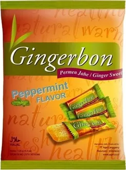 Bonbon Agel Gingerbon peprmint 125 g