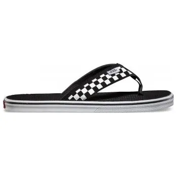 Pánské žabky Vans La Costa Checkerboard bílé/černé 40,5