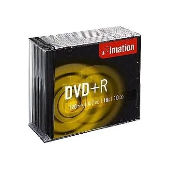 Optické médium Imation DVD+R 4.7GB 16x Slim box 10ks