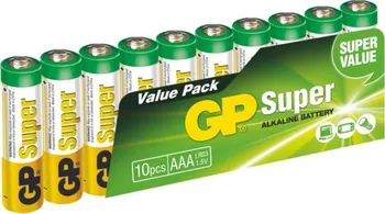 Článková baterie GP Super LR03 AAA 10ks 
