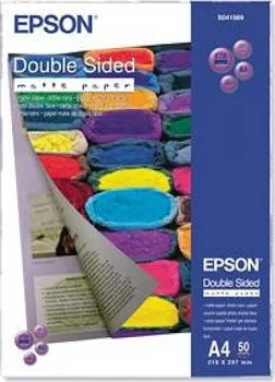 Fotopapír EPSON A4 Double Sided Matte (C13S041569)