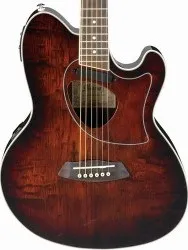 Elektroakustická kytara Ibanez TCM50 VBS VBS-Vintage Brown Sunburst