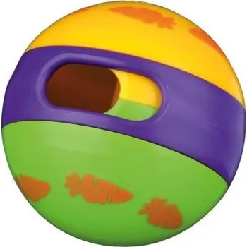 Pro hlodavce Trixie Míč na pamlsky mrkvička 6 cm