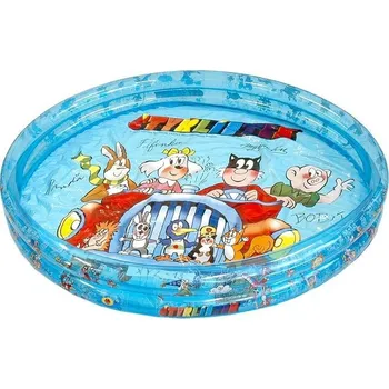 Dětský bazének Mikro Trading bazén 91 x 20 cm Čtyřlístek 2 komory