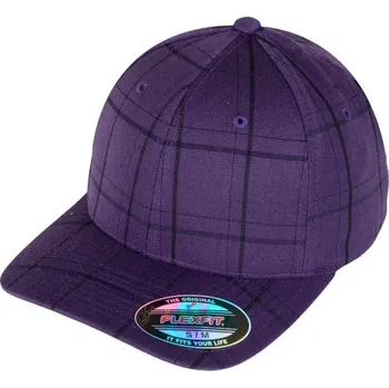 Kšiltovka Flexfit Baseball Flexfit Cap Purple Black
