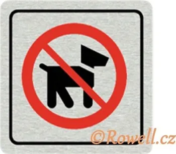 Plechová cedule CPP Zákaz vstupu se psem