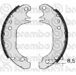 Brembo sada brzdových čelistí S 61 535