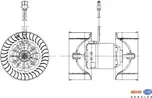 Vnitřní ventilátor Hella (8EW 009…