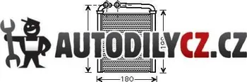 Výměník tepla Chladič topení (42.79.590)