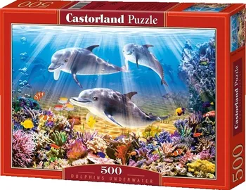 Puzzle Castorland Delfíni 500 dílků