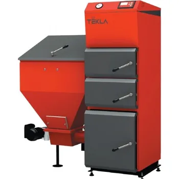 Kotel Tekla Draco Duo 35 s násypkou vpravo