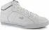 Pánské tenisky Lonsdale Canons Mid Mens Trainers White/Grey