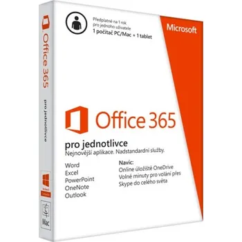 Microsoft Office 365 pro jednotlivce CZ