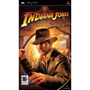 Hra pro starou konzoli PSP Indiana Jones and the Staff of Kings