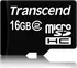 Paměťová karta Transcend 16GB microSDHC Class 2