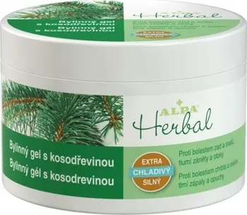 Masážní přípravek Alpa Herbal bylinný gel Kosodřevina 250 ml