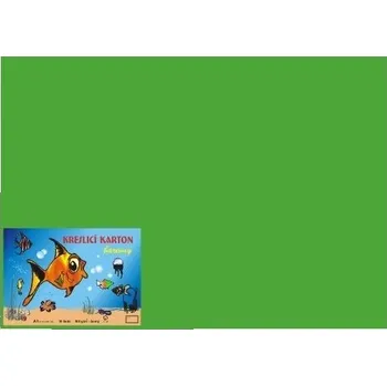 Kreslicí karton A1 180g 10 listů světle zelená