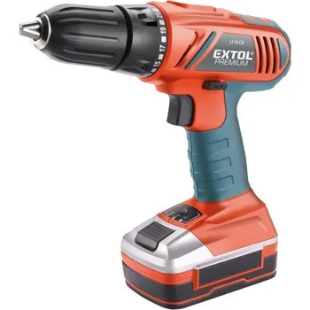 Vrtačka Extol Premium LI 18 CD