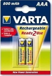 Článková baterie Akumulátory AAA VARTA Ready2Use přednabité 2ks