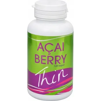 Přírodní produkt DoktorBio Acai Berry Thin 100 kapslí