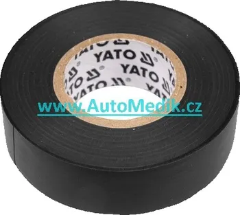 Izolační páska Páska izolační 15 x 0,13 mm x 20 m černá Yato YT-8159