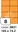 Samolepicí etikety Rayfilm Office - fluo oranžová, 100 archů, 105 x 74,2 mm