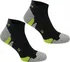 Pánské ponožky Karrimor 2 Pack Running Socks Mens Black/Fluo