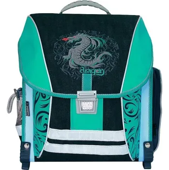 Školní batoh EMIPO Dragon tyrkys