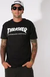 Triko Thrasher Skate Mag černé