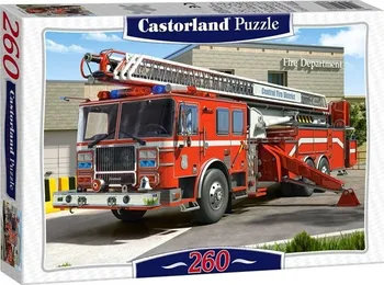 Puzzle Castorland Hasičské auto 260 dílků