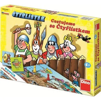 Desková hra Dino Cestujeme se Čtyřlístkem