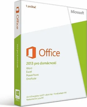 Microsoft Office Home and Student 2013 32-bit/x64 CZ krabicová licence