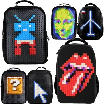 Školní batoh UANYi Creative Pixel 09 studentský batoh