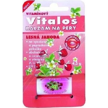 Vitalos balzám na rty vitamínový UV+15 4,5 g, lesní jahoda