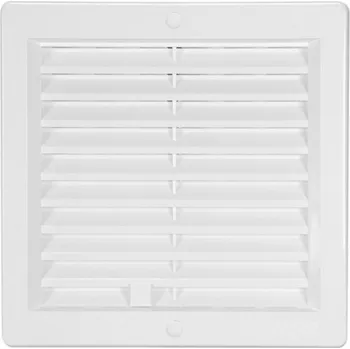 Větrací mřížka Větrací mřížka se žaluzií Euronářadí VM 200x200 bílá