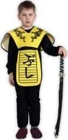 Karnevalový kostým Ninja žlutý 