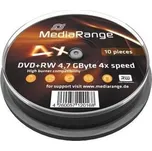 MediaRange DVD+RW 4.7GB 4x spindl 10…