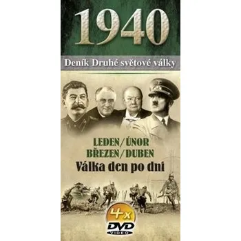 DVD film DVD Deník 2. světové války leden až duben 1940
