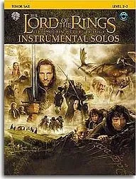 LORD OF THE RINGS - INSTRUMENTAL SOLOS + CD tenor sax
