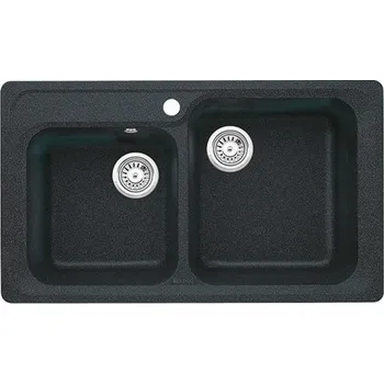 Granitový dřez Recenze Blanco Classic 8 Silgranit bez excentru P antracit