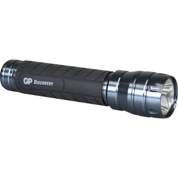 Svítilna LED svítilna GP LOE404 + 2 x D baterie GP Ultra