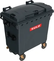Bidone spazzatura Giallo RS PRO, in Plastica Mobile, da 50L | RS