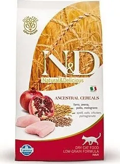 Krmivo pro kočku N&D Low Grain Cat Adult Chicken/Pomegranate